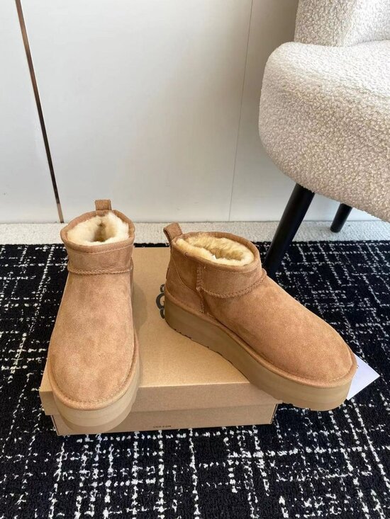 UGG Australia Classic Ultra Mini Platform Boots - Picture 3 of 8